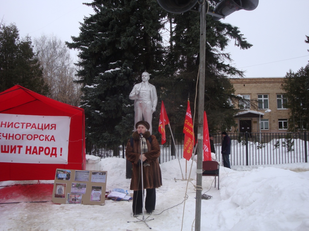 Солнечногорцы выразили решительный протест реформам местного самоуправления