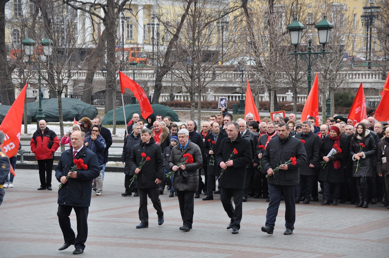 Подмосковные коммунисты почтили память И.В. Сталина