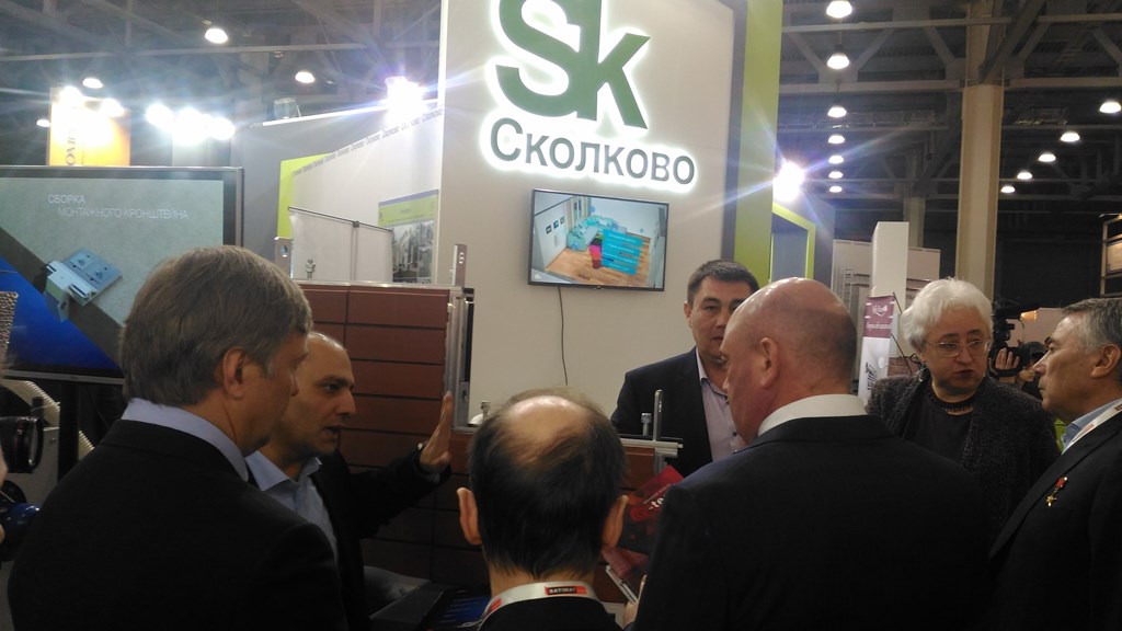 Алексей Русских посетил открытие Международной строительно-интерьерной выставки BATIMAT RUSSIA-2017