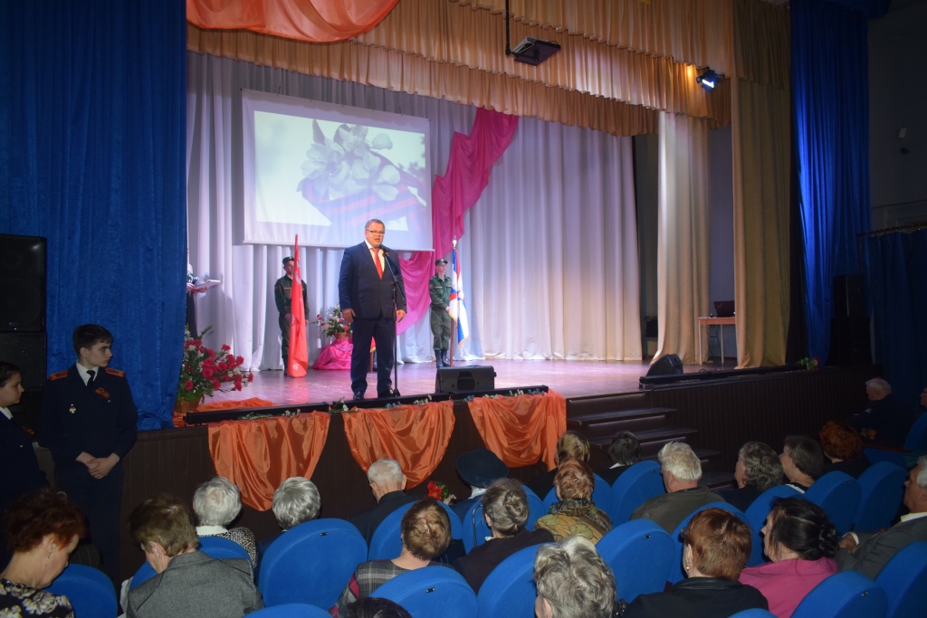 6 мая в КДЦ "Родина" подмосковной Каширы состоялось торжественное собрание, посвященное Великой Победе