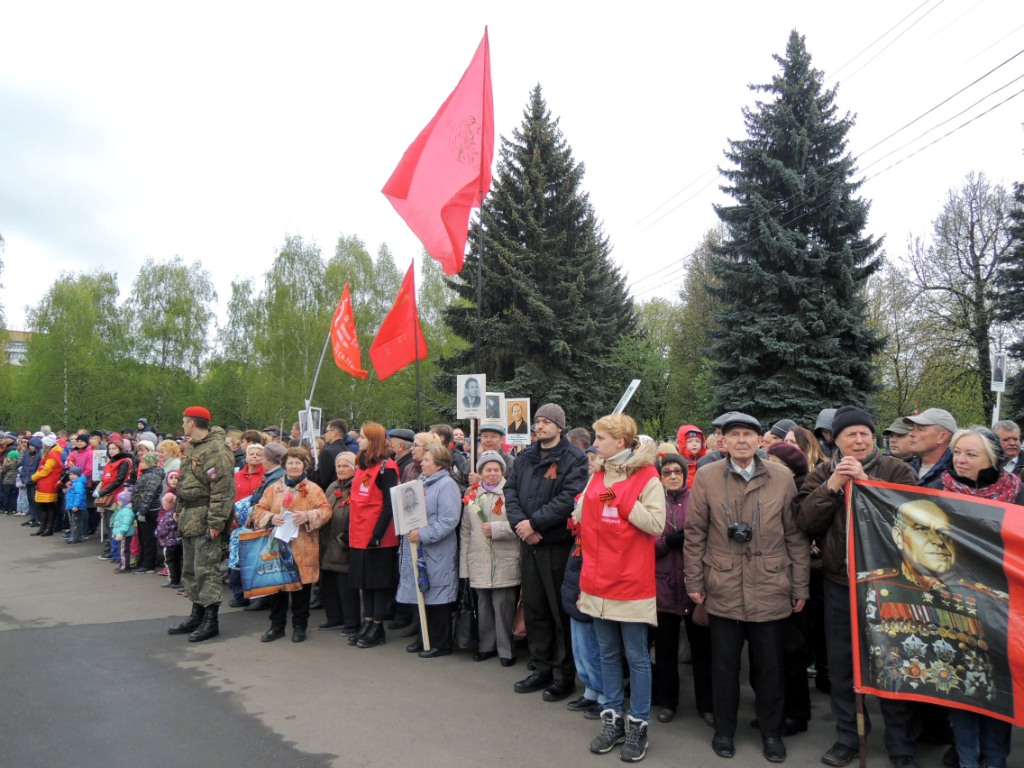 Вслед за Первомаем в революционном календаре РСФСР - День Победы
