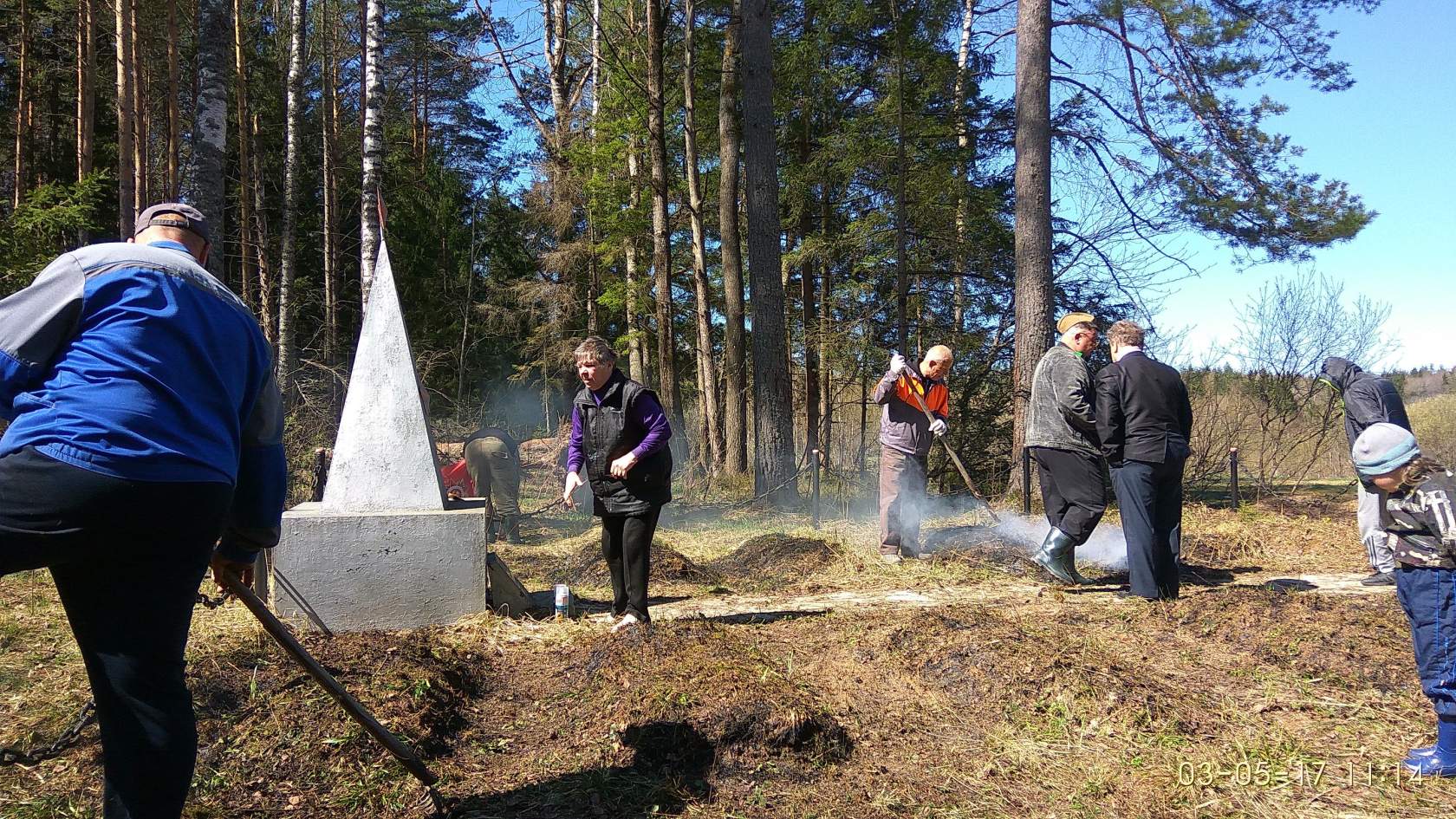 Вахта памяти шаховских коммунистов