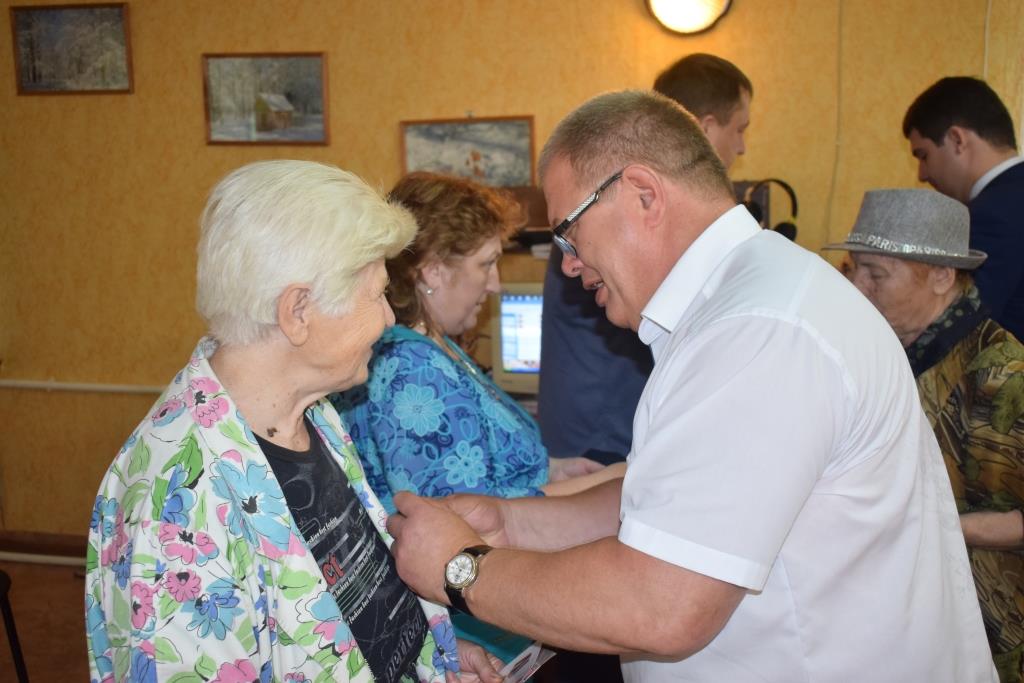 В Ступино состоялась встреча «Детей войны» с депутатом Мособлдумы Александром Наумовым