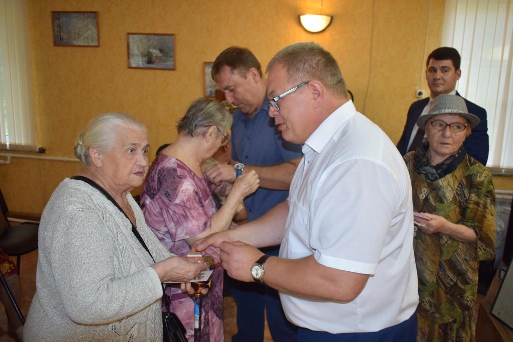 В Ступино состоялась встреча «Детей войны» с депутатом Мособлдумы Александром Наумовым