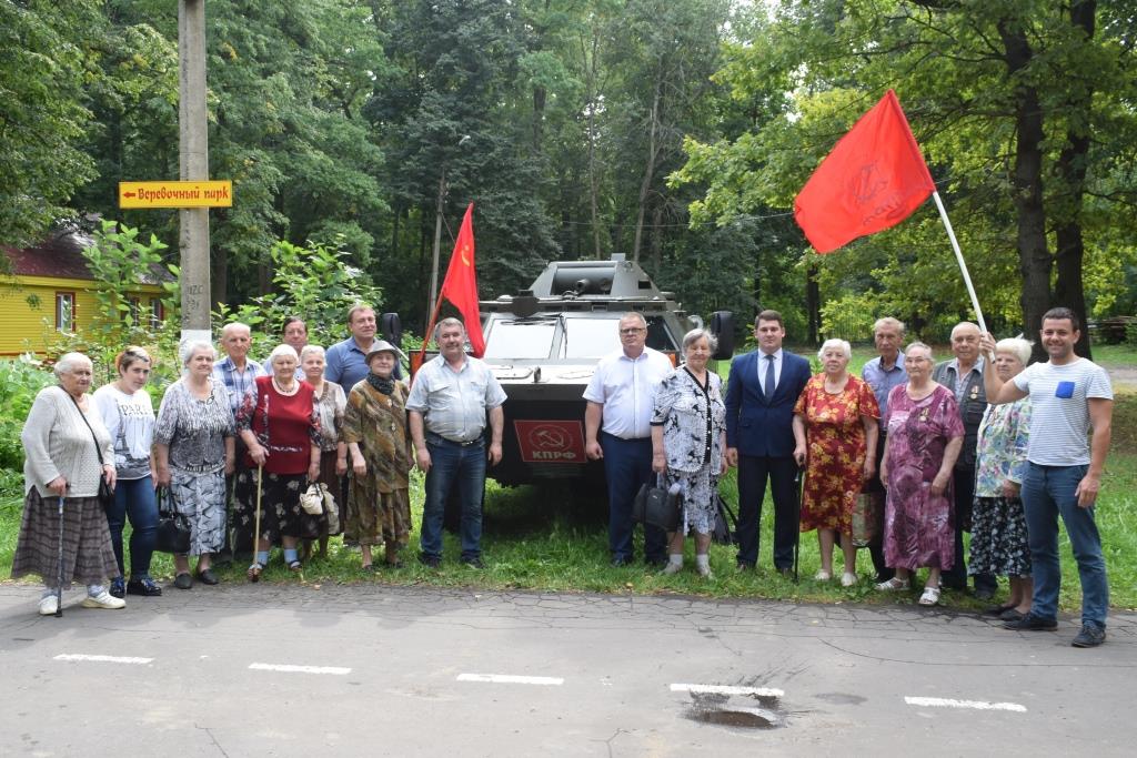 В Ступино состоялась встреча «Детей войны» с депутатом Мособлдумы Александром Наумовым