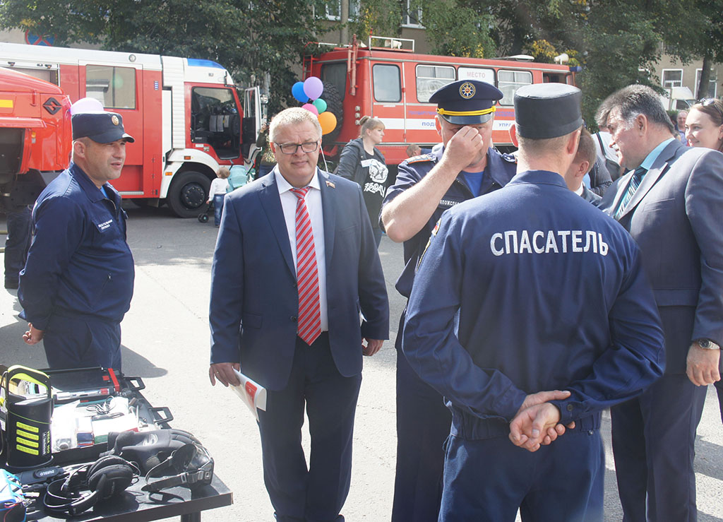 Александр Наумов поприветствовал жителей Ступино на праздновании дня города