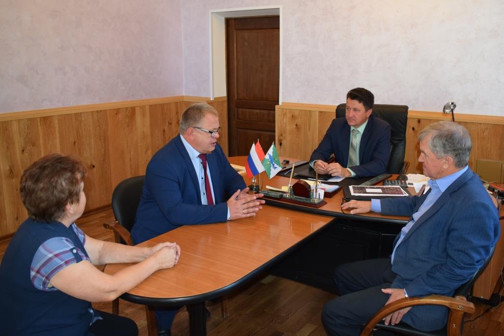 Рабочий визит депутата Мособлдумы Александра Наумова в Серебряные Пруды
