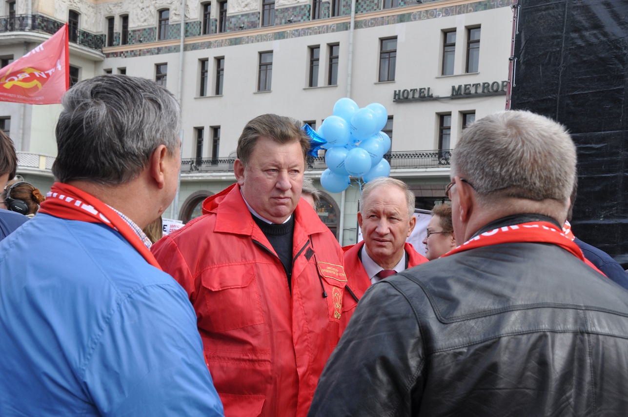 В Москве состоялась всероссийская акция протеста обманутых дольщиков