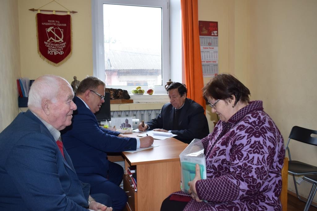 Рабочая поездка Секретаря МК КПРФ Александра Наумова в городской округ Озеры Московской области