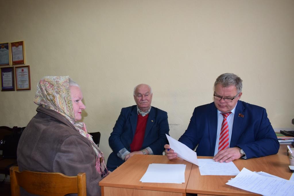 Рабочая поездка Секретаря МК КПРФ Александра Наумова в городской округ Озеры Московской области
