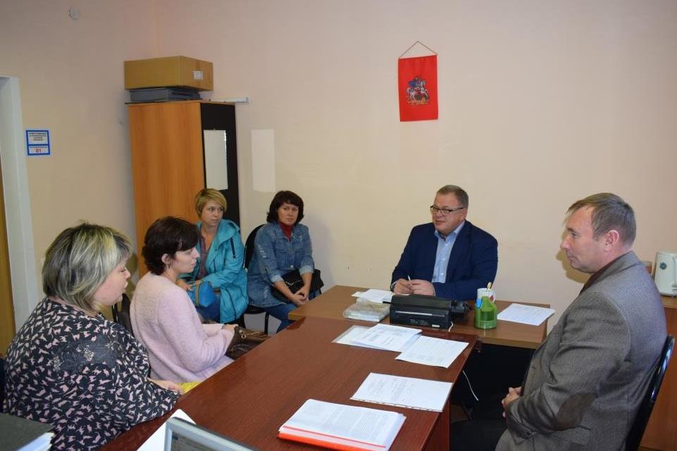 Рабочая поездка Секретаря МК КПРФ Александра Наумова в городской округ Озеры Московской области