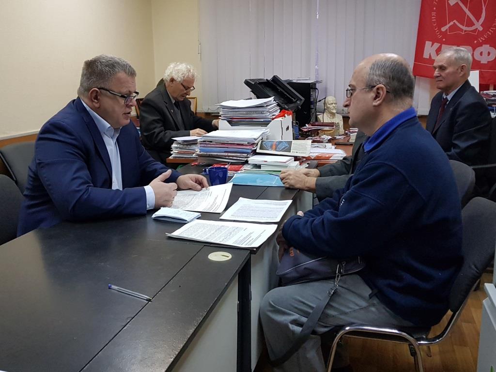 Состоялась встреча депутата Мособлдумы Александра Наумова с жителями Ленинского муниципального района