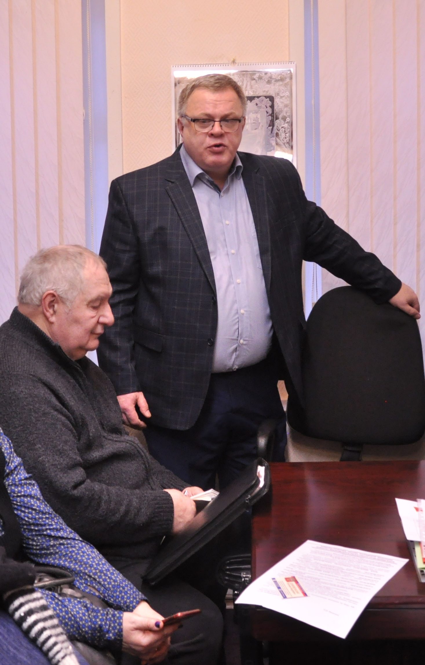 Заседание областного предвыборного штаба