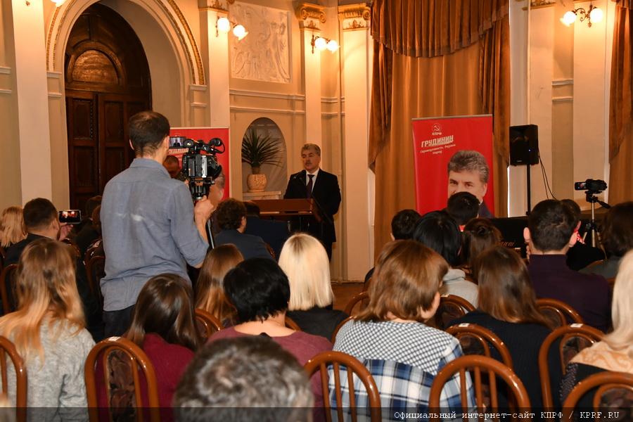 Рабочий визит кандидата в Президенты РФ от КПРФ и Народно-патриотических сил России П.Н. Грудинина в Самарскую область