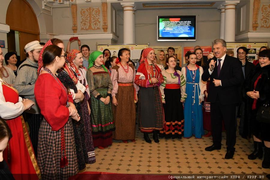 Рабочий визит кандидата в Президенты РФ от КПРФ и Народно-патриотических сил России П.Н. Грудинина в Самарскую область