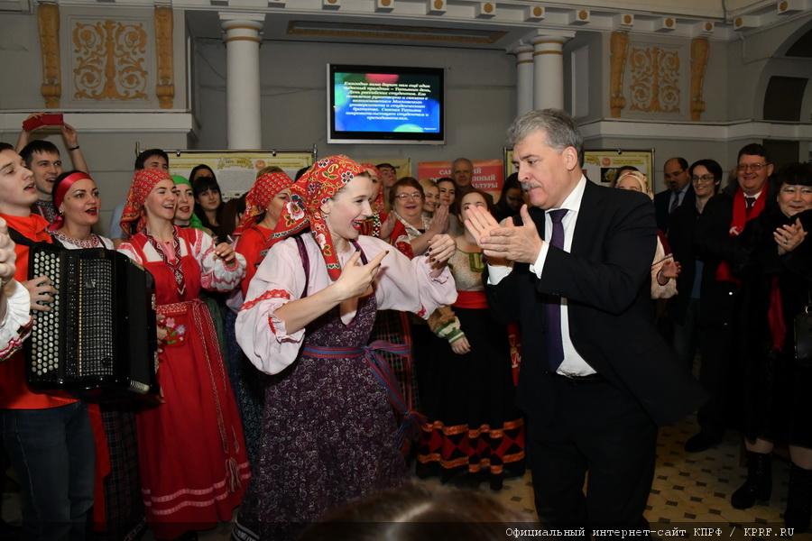 Рабочий визит кандидата в Президенты РФ от КПРФ и Народно-патриотических сил России П.Н. Грудинина в Самарскую область