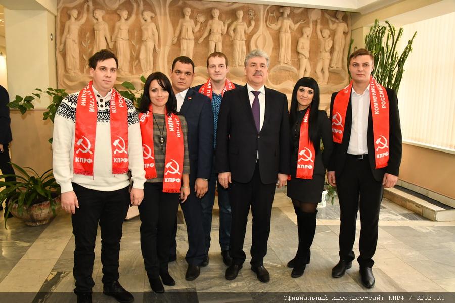 Рабочий визит кандидата в Президенты РФ от КПРФ и Народно-патриотических сил России П.Н. Грудинина в Самарскую область