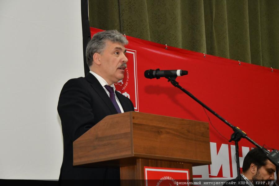 Рабочий визит кандидата в Президенты РФ от КПРФ и Народно-патриотических сил России П.Н. Грудинина в Самарскую область
