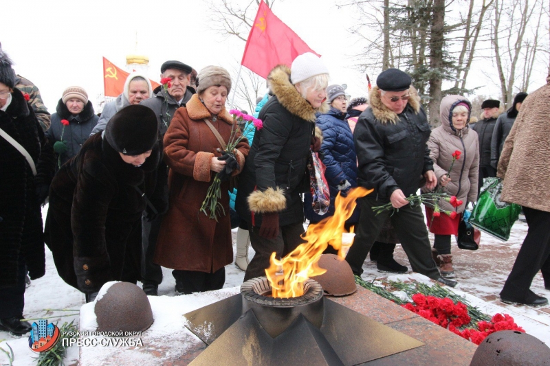В Рузе отметили годовщину освобождения от немецко-фашистских захватчиков