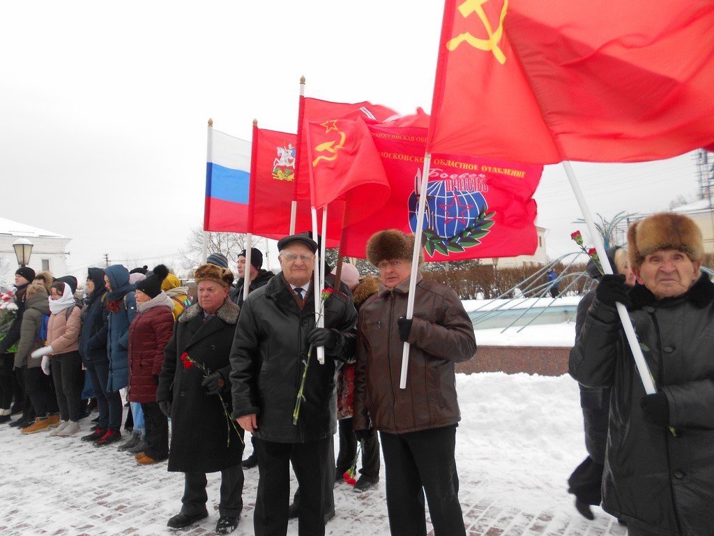 В Рузе отметили годовщину освобождения от немецко-фашистских захватчиков