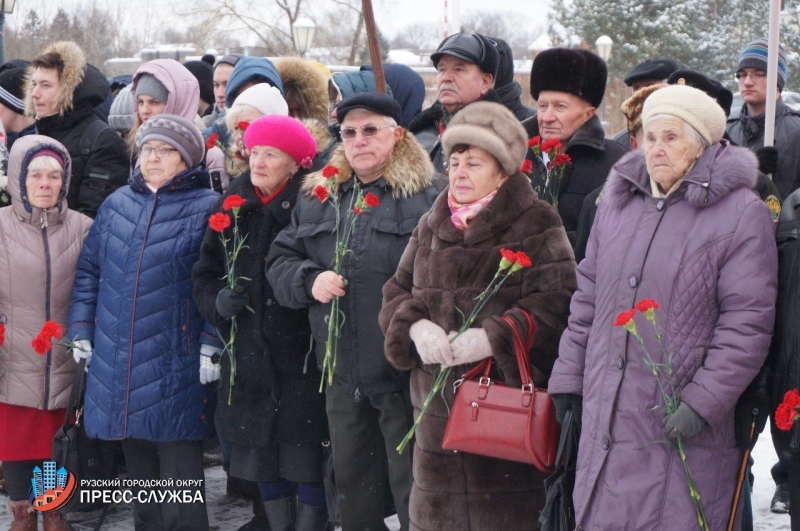 В Рузе отметили годовщину освобождения от немецко-фашистских захватчиков