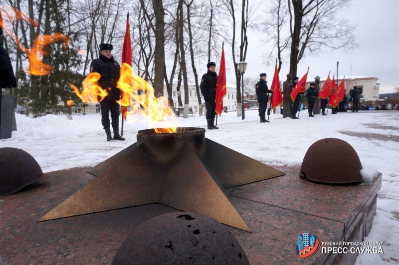 В Рузе отметили годовщину освобождения от немецко-фашистских захватчиков