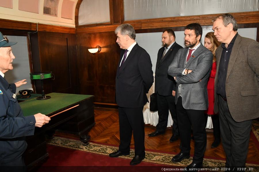 Рабочий визит кандидата в Президенты РФ от КПРФ и Народно-патриотических сил России П.Н. Грудинина в Самарскую область