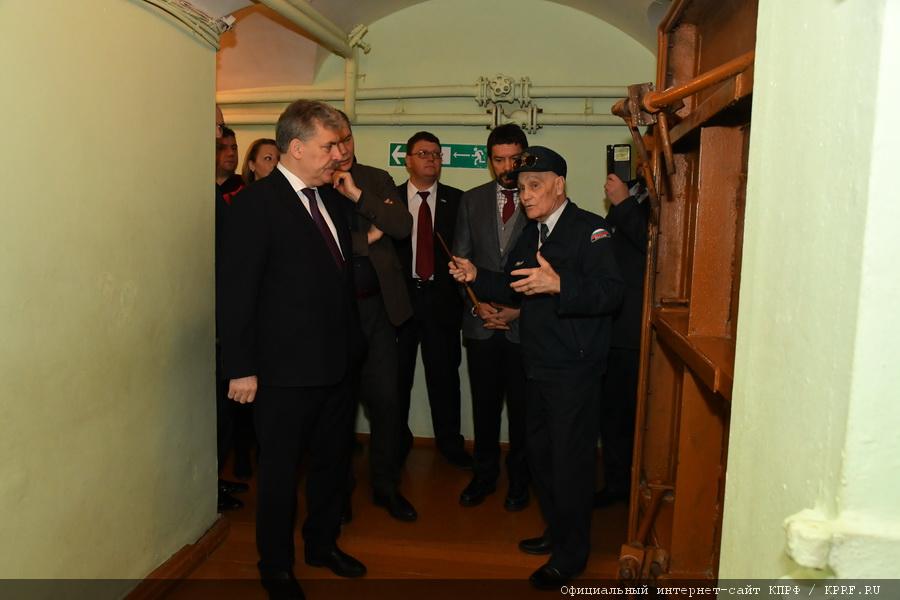 Рабочий визит кандидата в Президенты РФ от КПРФ и Народно-патриотических сил России П.Н. Грудинина в Самарскую область