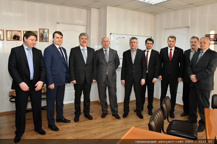 П.Н. Грудинин посетил Уральский трубный завод
