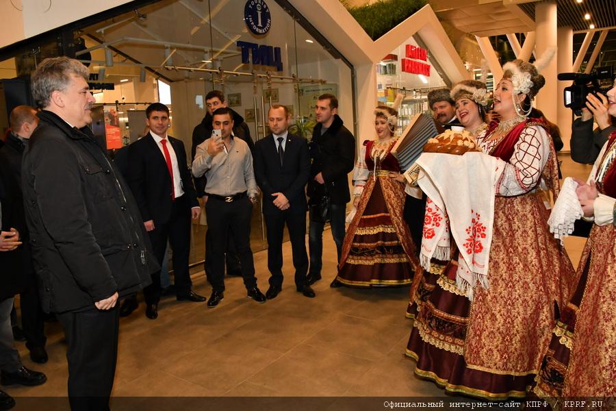 Начался рабочий визит П.Н. Грудинина в город Ростов-на–Дону