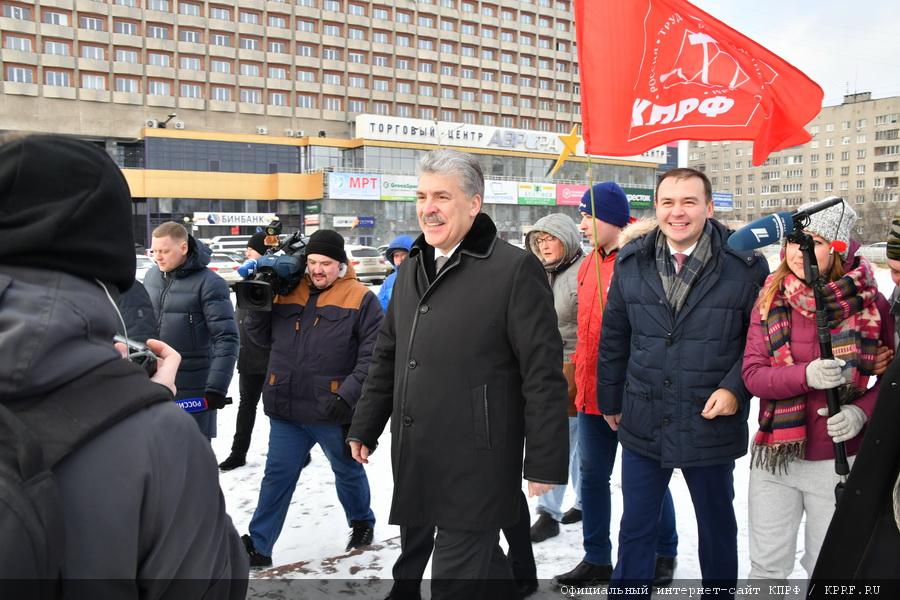 П.Н. Грудинин: «Надо спасать страну!»