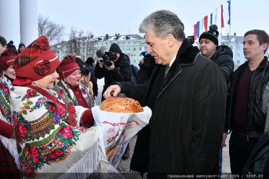 П.Н. Грудинин: «Надо спасать страну!»