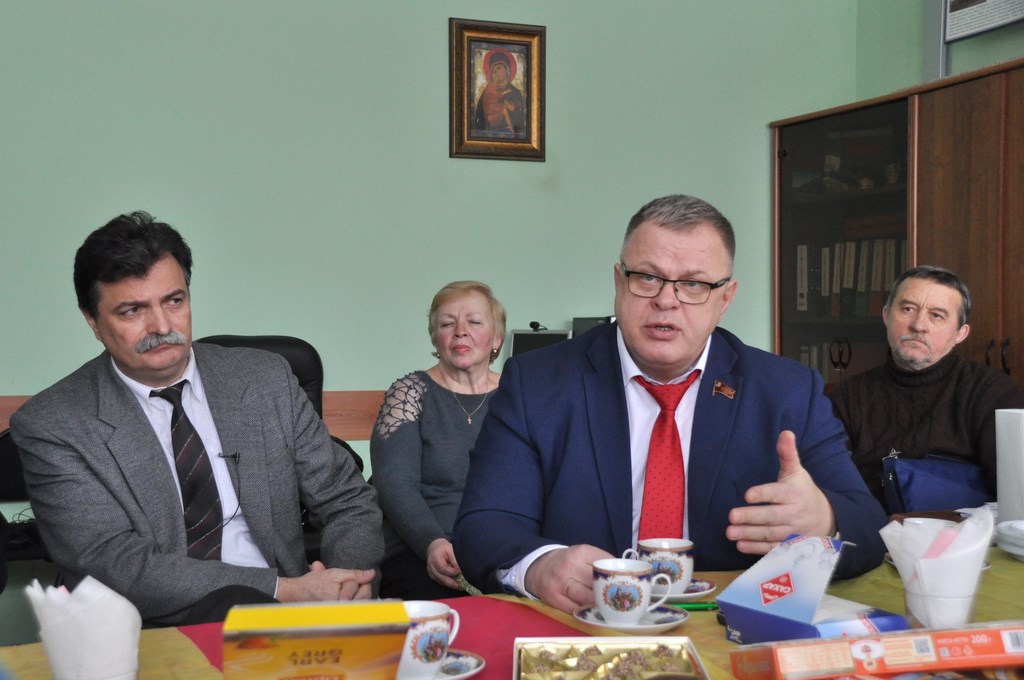 Встреча с жителями городского поселения Белоозёрский