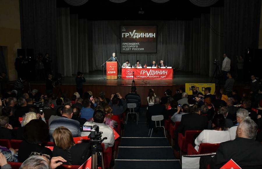 Завершился рабочий визит П.Н. Грудинина в Барнаул