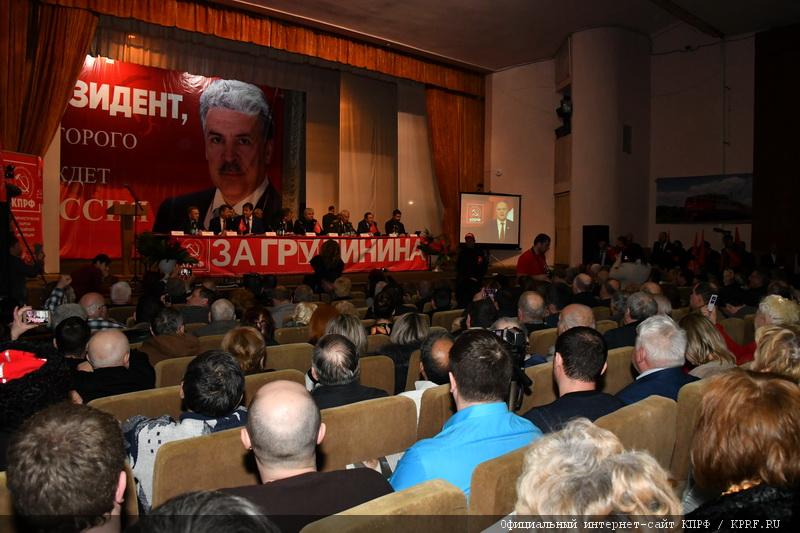 П.Н. Грудинин встретился с делегациями субъектов Северного Кавказа