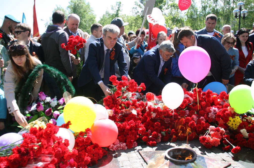 Люберчане празднуют день Победы!