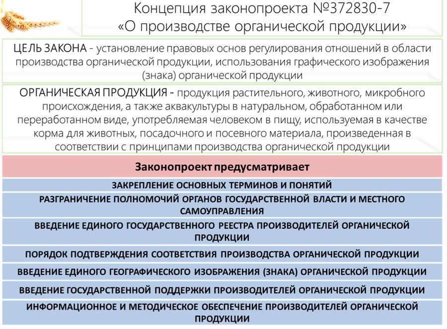 В.И. Кашин: «Качественному продовольствию – быть!»