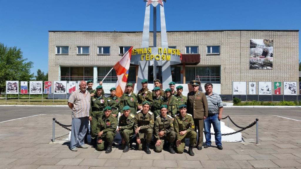 17 июня 2018 года воспитанники военно-патриотического клуба «Воин» побывали в воинской части Космических войск