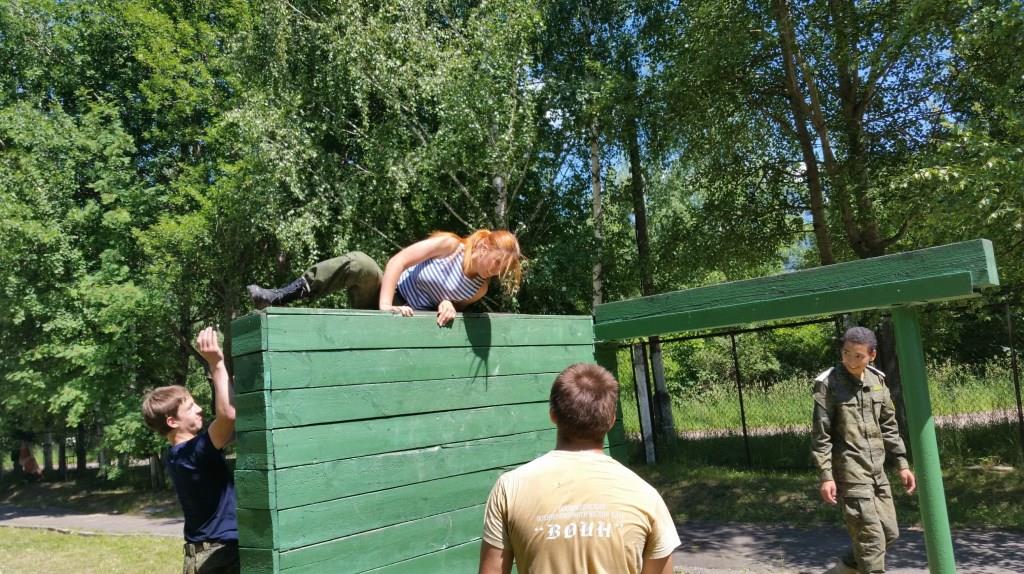 17 июня 2018 года воспитанники военно-патриотического клуба «Воин» побывали в воинской части Космических войск