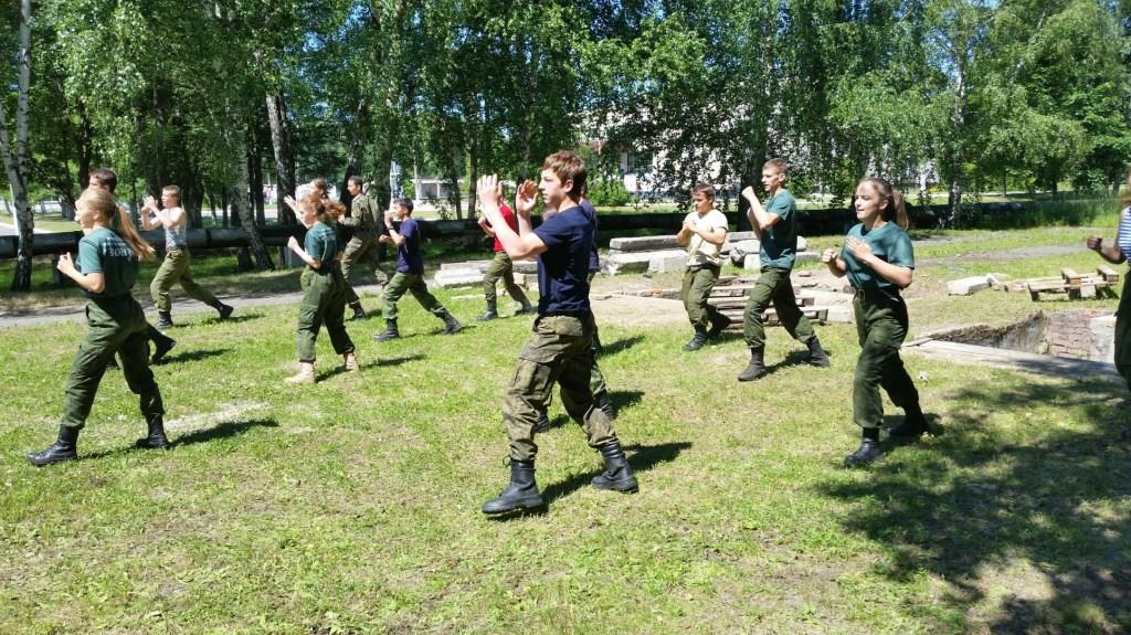 17 июня 2018 года воспитанники военно-патриотического клуба «Воин» побывали в воинской части Космических войск