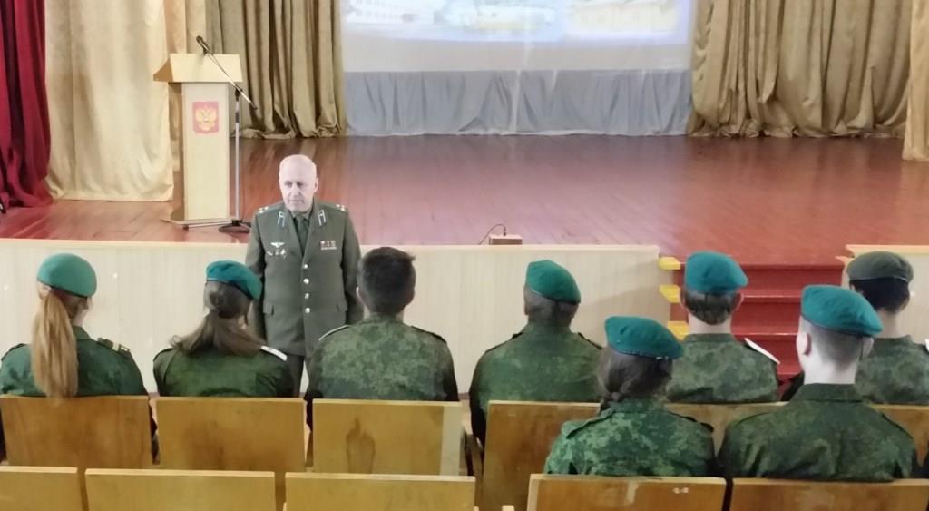 17 июня 2018 года воспитанники военно-патриотического клуба «Воин» побывали в воинской части Космических войск