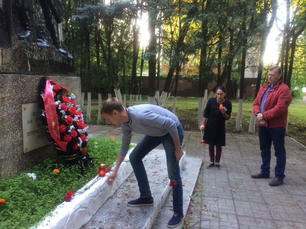 22 июня в 4 часа утра королёвские коммунисты провели V-й реквием-поход «ПОМНИМ»
