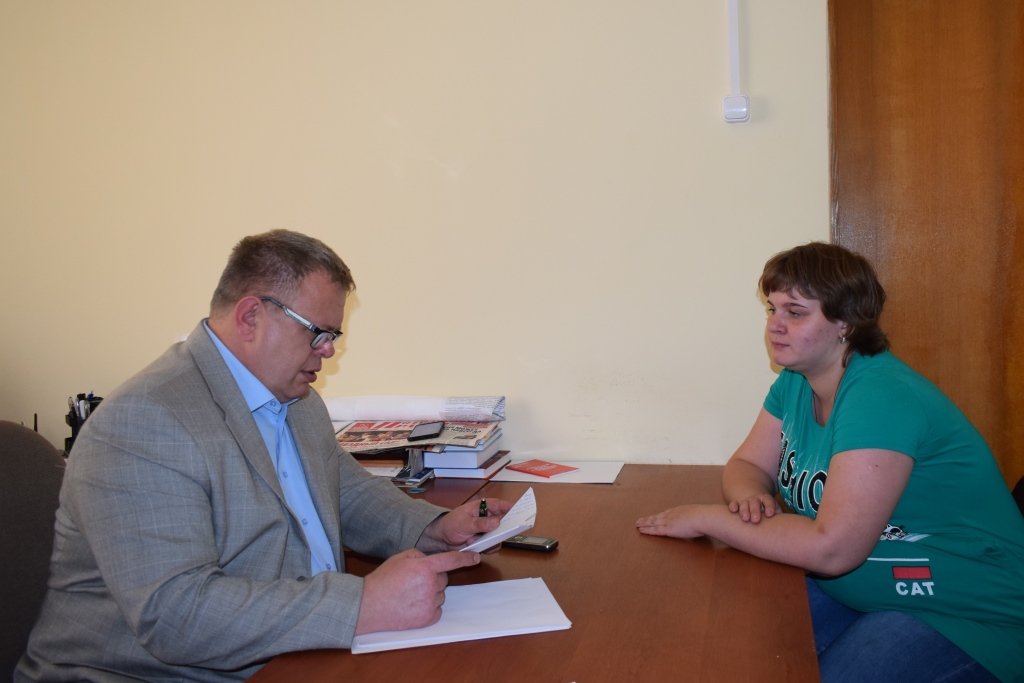 Депутат-коммунист Александр Наумов провёл приём граждан в г.о. Подольск