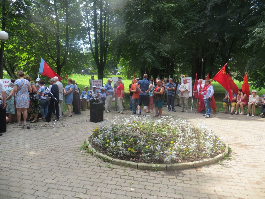Ружане против повышения пенсионного возраста!