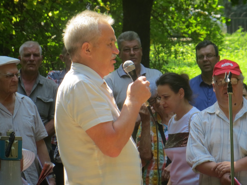 Ружане против повышения пенсионного возраста!