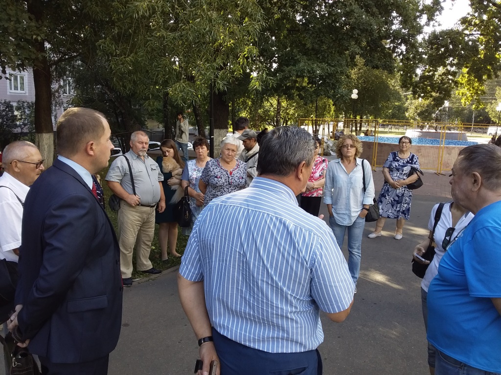 18 августа народный кандидат в Губернаторы Московской области от КПРФ К.Н. Черемисов посетил Ленинский муниципальный район.