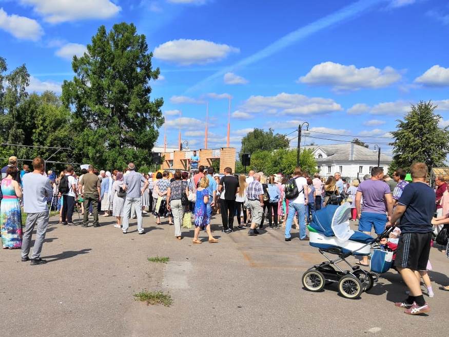 18 августа в г. Клин, прошёл митинг организованный партией КПРФ