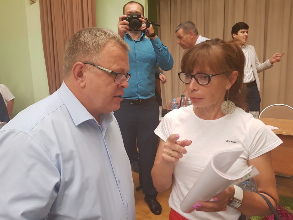 Кандидат на пост губернатора от КПРФ посетил городской округ Домодедово