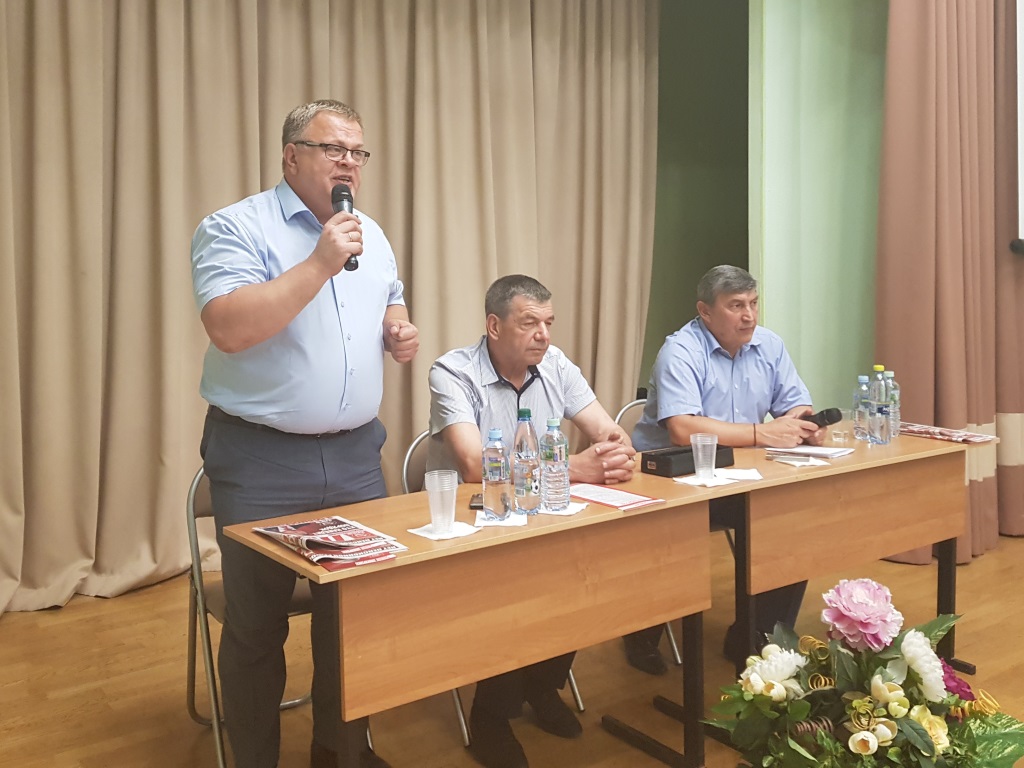 Кандидат на пост губернатора от КПРФ посетил городской округ Домодедово