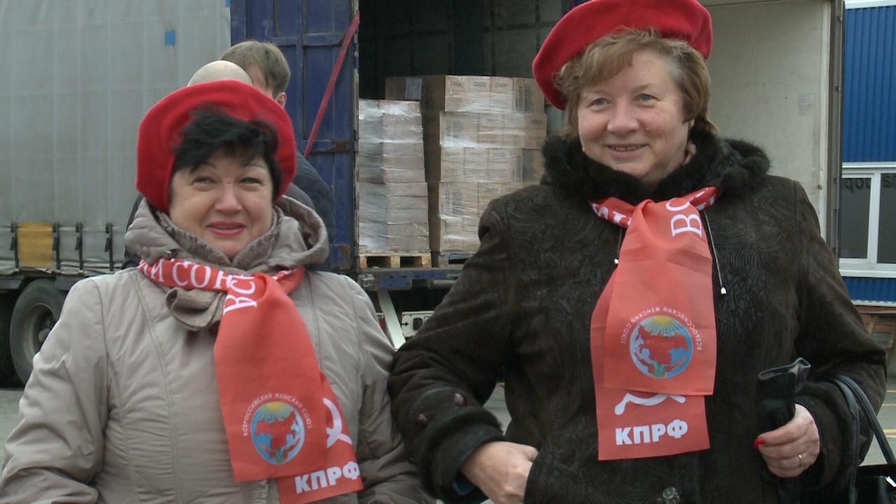 Юбилейный 75-й гуманитарный конвой ушёл в Новороссию